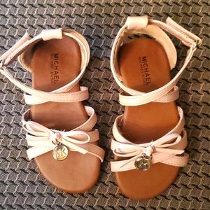 Used Michael Kors toddler sandals